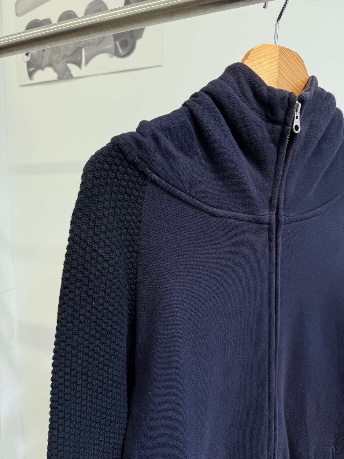 ABA HOUSE 아바하우스 판넬 투웨이 집업 후디 상품이미지3