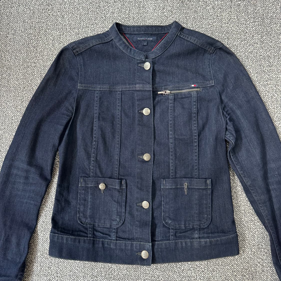 타미힐피거 슬림핏 데님 자켓 상품이미지1