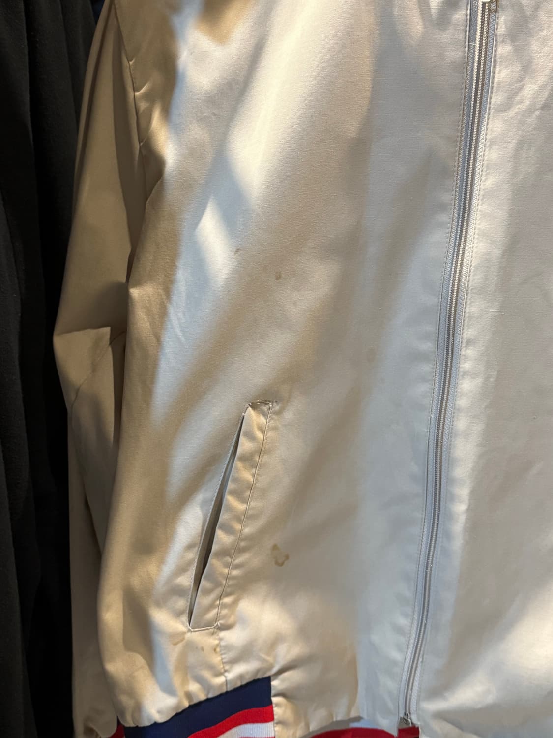 1970s IZOB Lacoste 블루종 자켓 상품이미지5