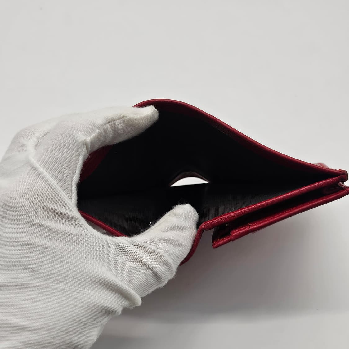 정품 구찌 GG 마몽 반지갑(레드) 상품이미지9