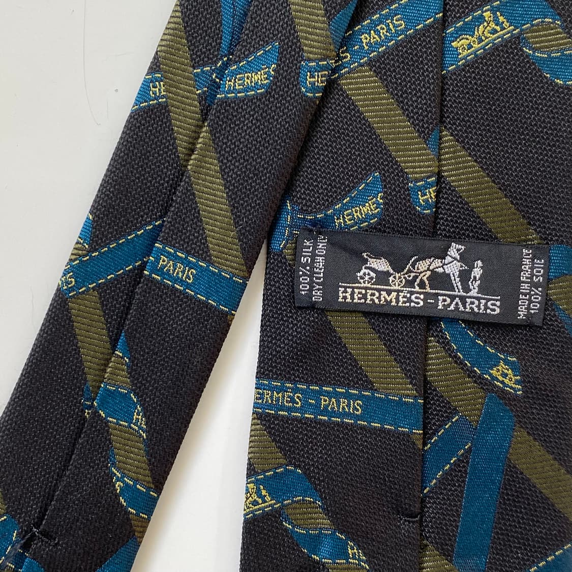 에르메스 모노그램 정품 넥타이 명품(HERMES) 상품이미지5