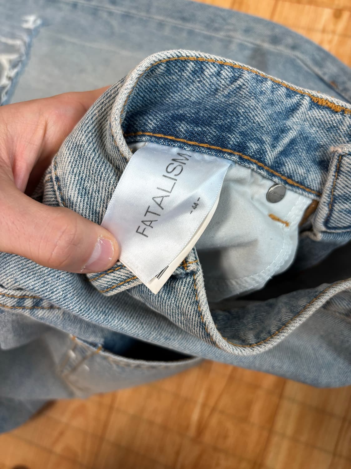 페이탈리즘 데님 팝니다. 상품이미지3