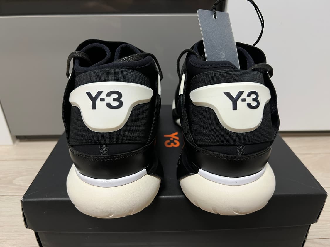 Y-3 콰사 하이 검/흰 새상품(265) 상품이미지3