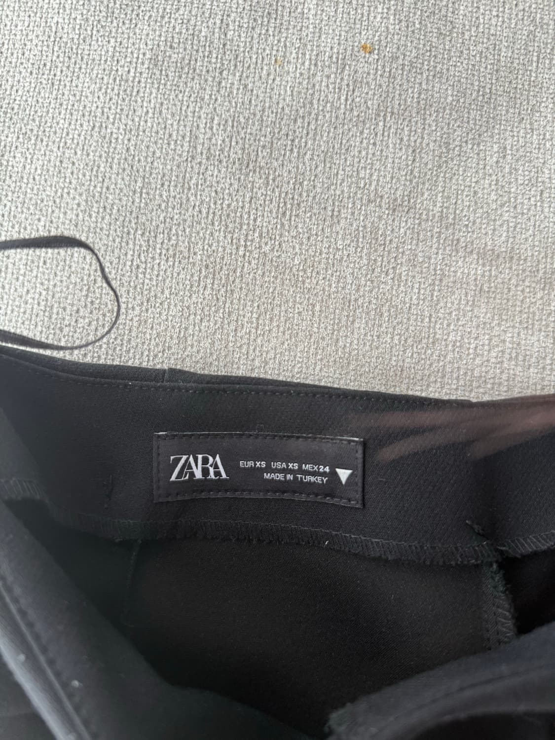 자라 3152/508/800 벨트 디테일 스커츠 팬츠 xs 상품이미지6