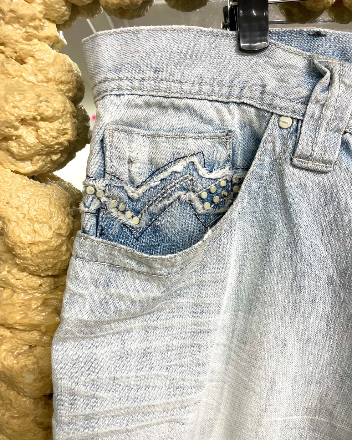 Pelle light blue Bermuda pants  상품이미지8