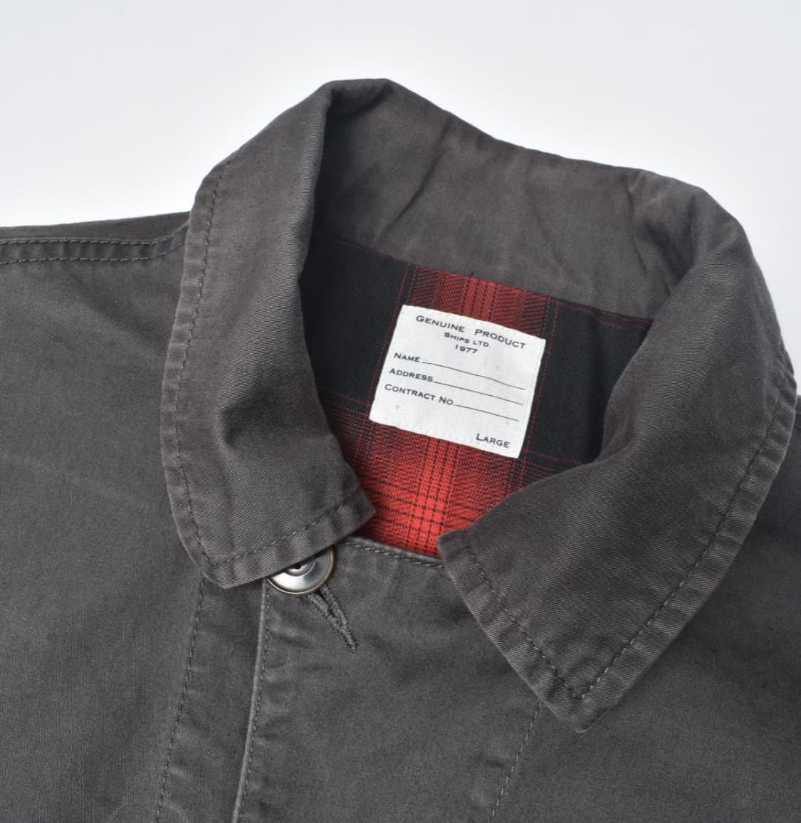 쉽스 아메카지 코튼 워크자켓 L N0787 상품이미지4