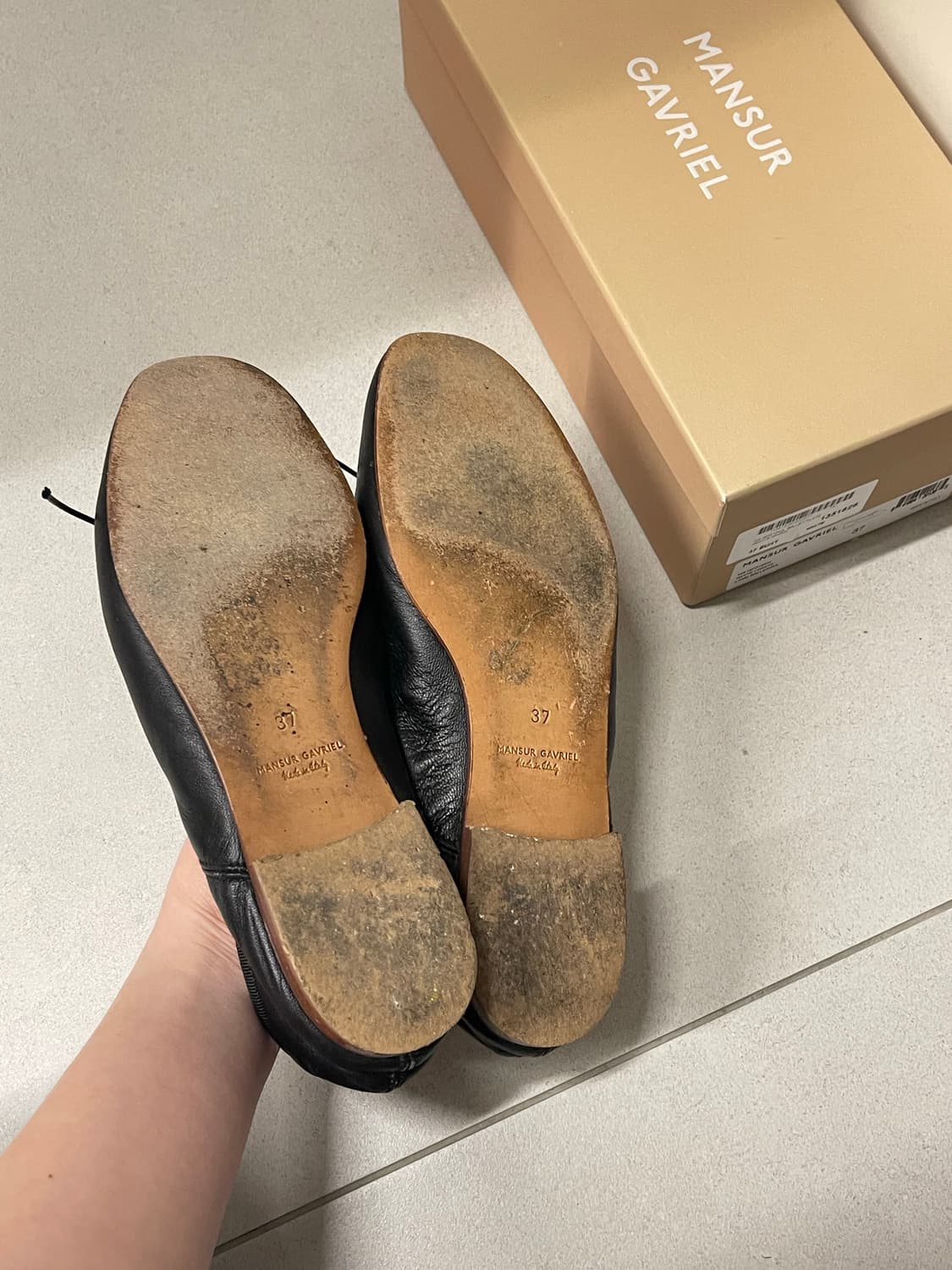 만수르가브리엘 램 발레리나 플랫 (37/240) 상품이미지4