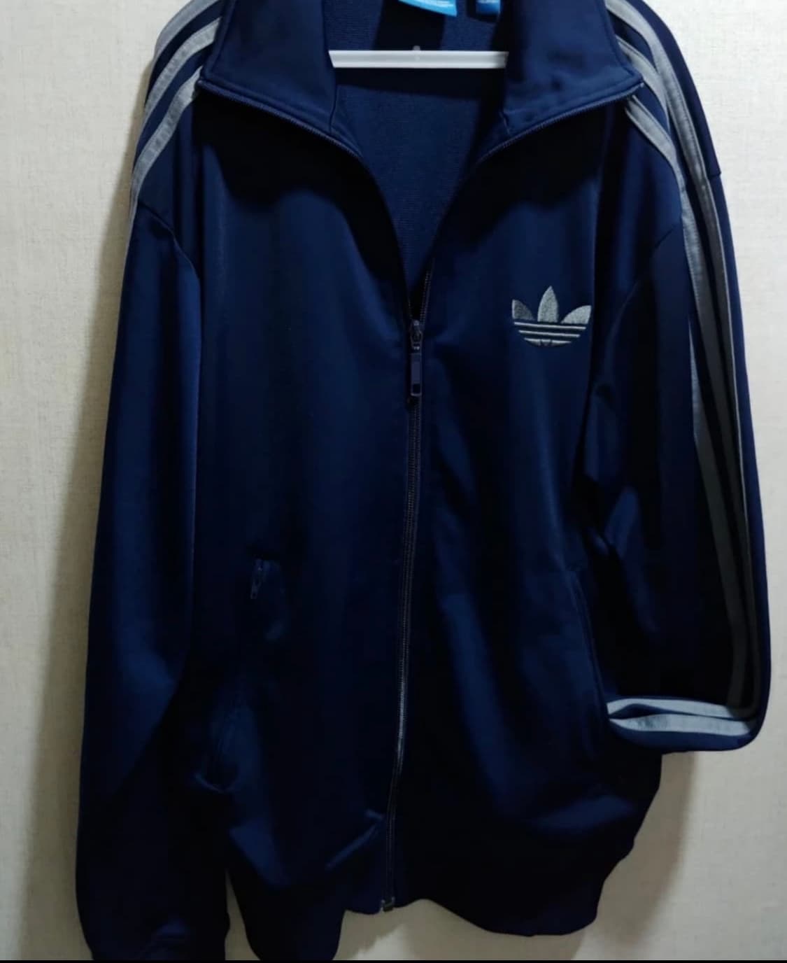 아디다스 네이비 실버 파이어버드 져지 85 트랙탑 자켓 집업 대장 상품이미지1