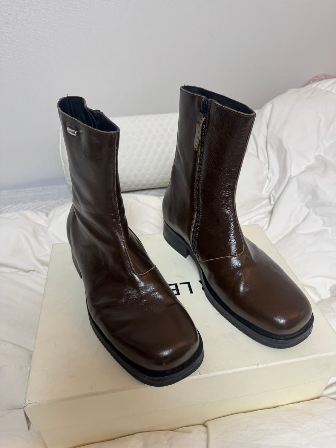 아워레가시 카미온 부츠 올리브 41사이즈 상품이미지3