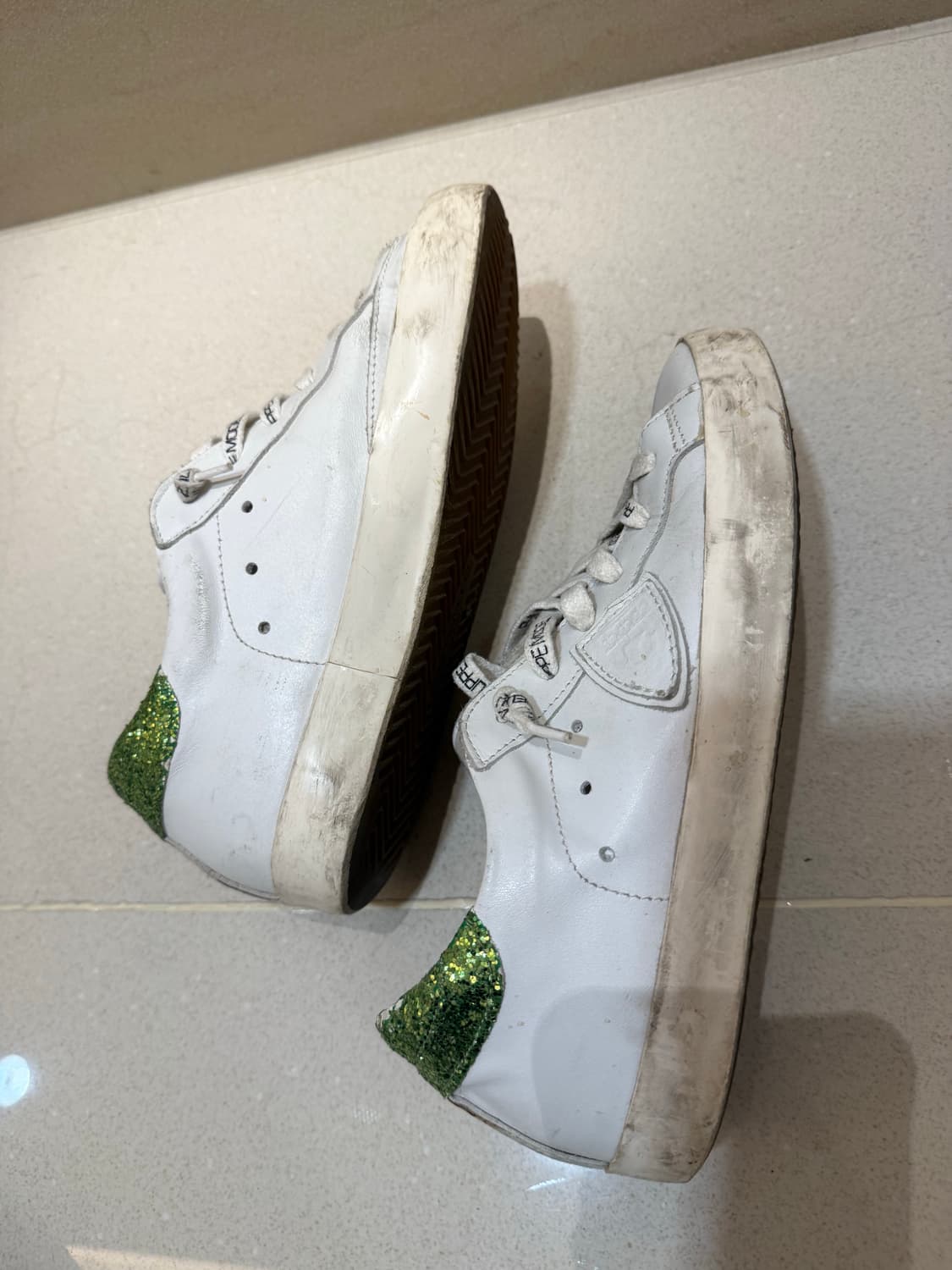 필립모델 이탈리아 명품 스니커즈 37 (240) 운동화 플랫 골든구스 상품이미지5