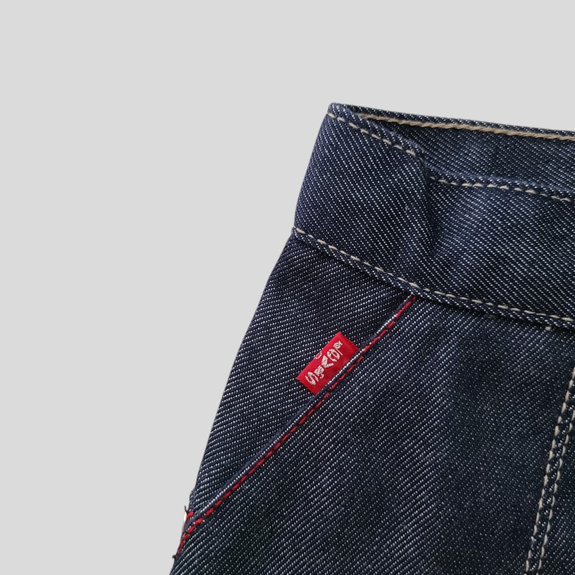 리바이스 엔지니어드 진청 데님 스커트 상품이미지5