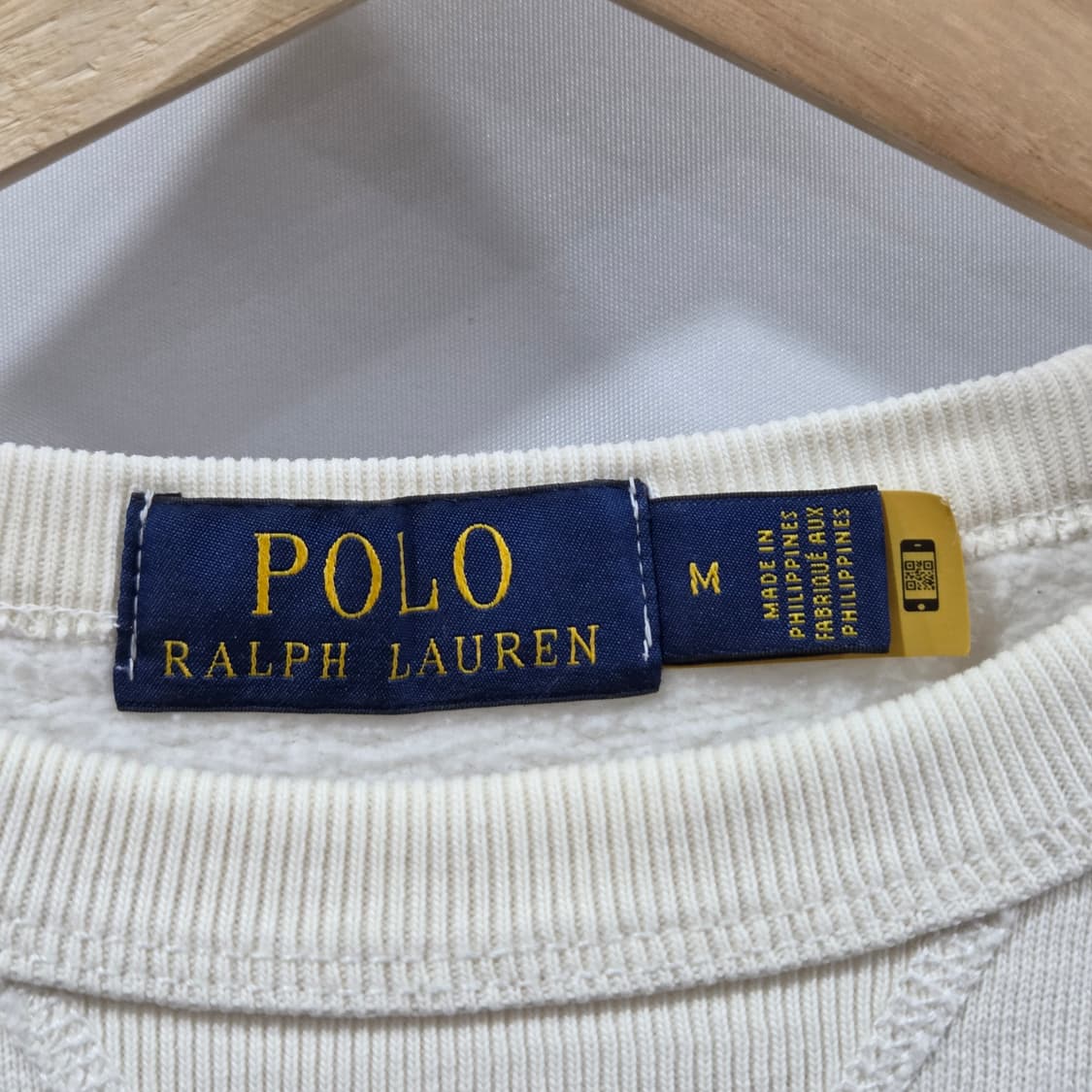 폴로랄프로렌 스펠로고 기모 스웻셔츠 M 상품이미지3