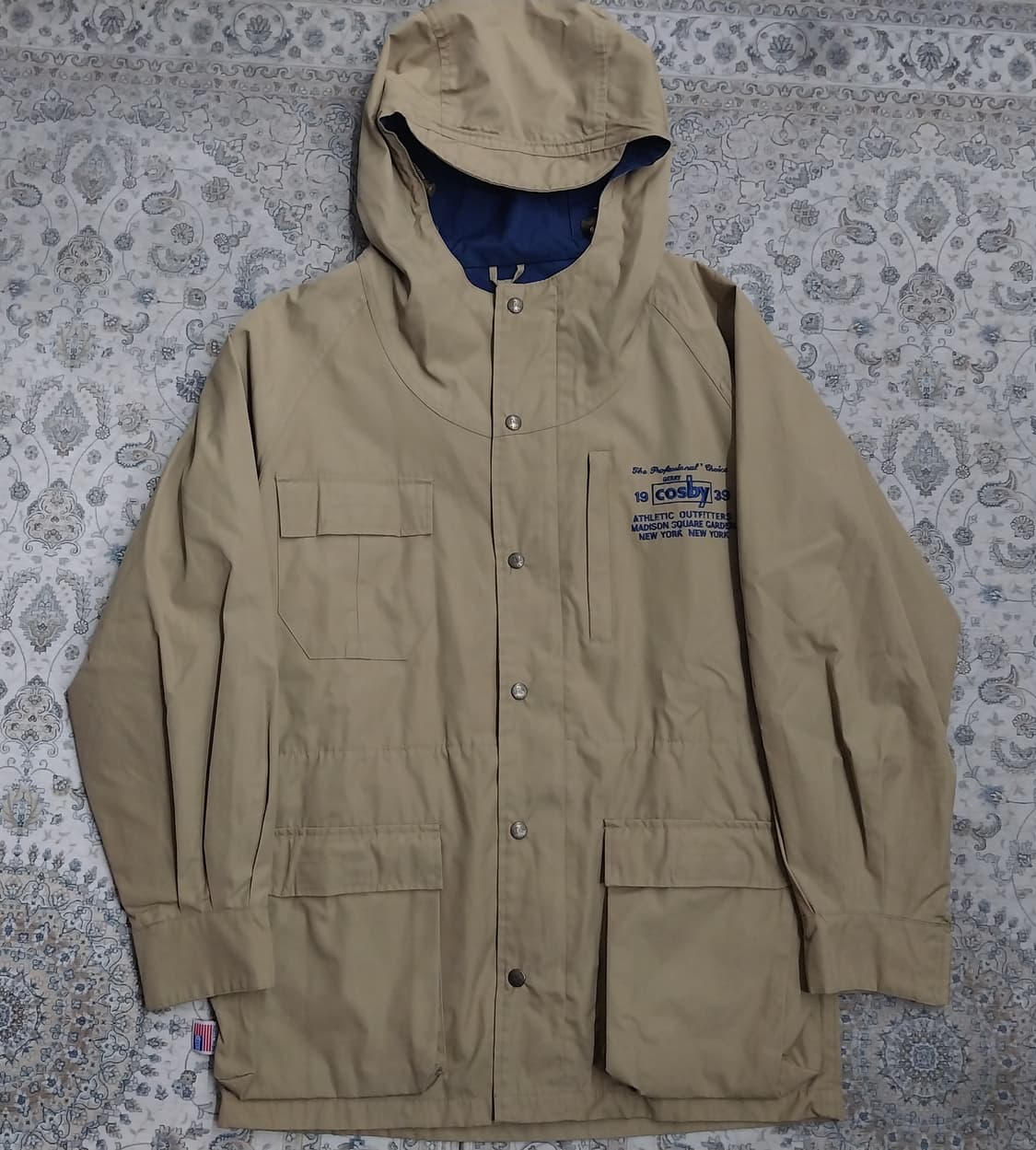90s USA 빈티지 COSBY 워크웨어 후드자켓  M 상품이미지1