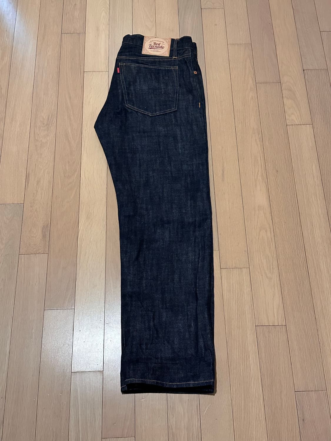 레드토네이도 셀비지데님 아메카지 루즈 스트레이트핏 상품이미지4