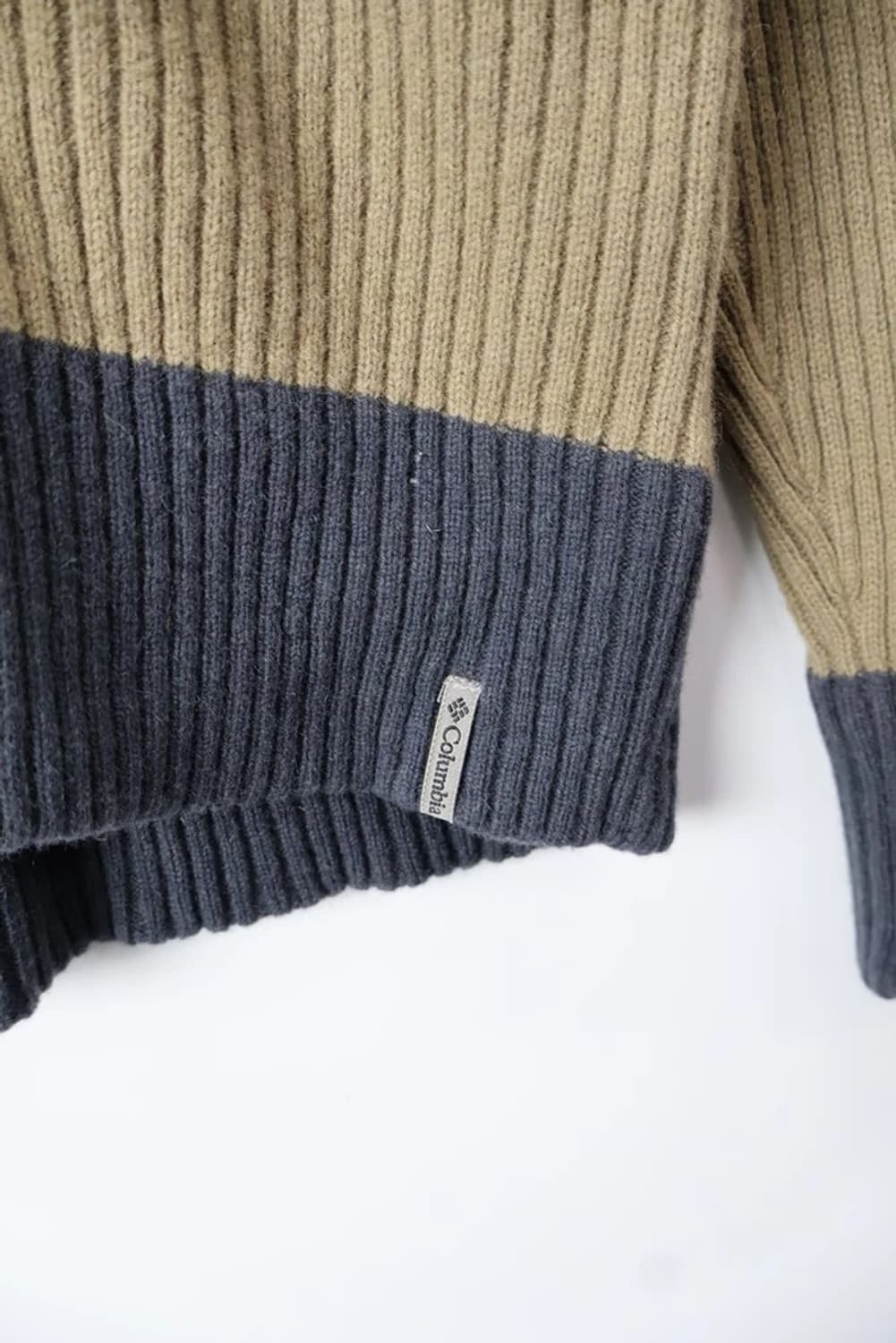 00’s Columbia Knit Zip Jacket Beige 상품이미지6