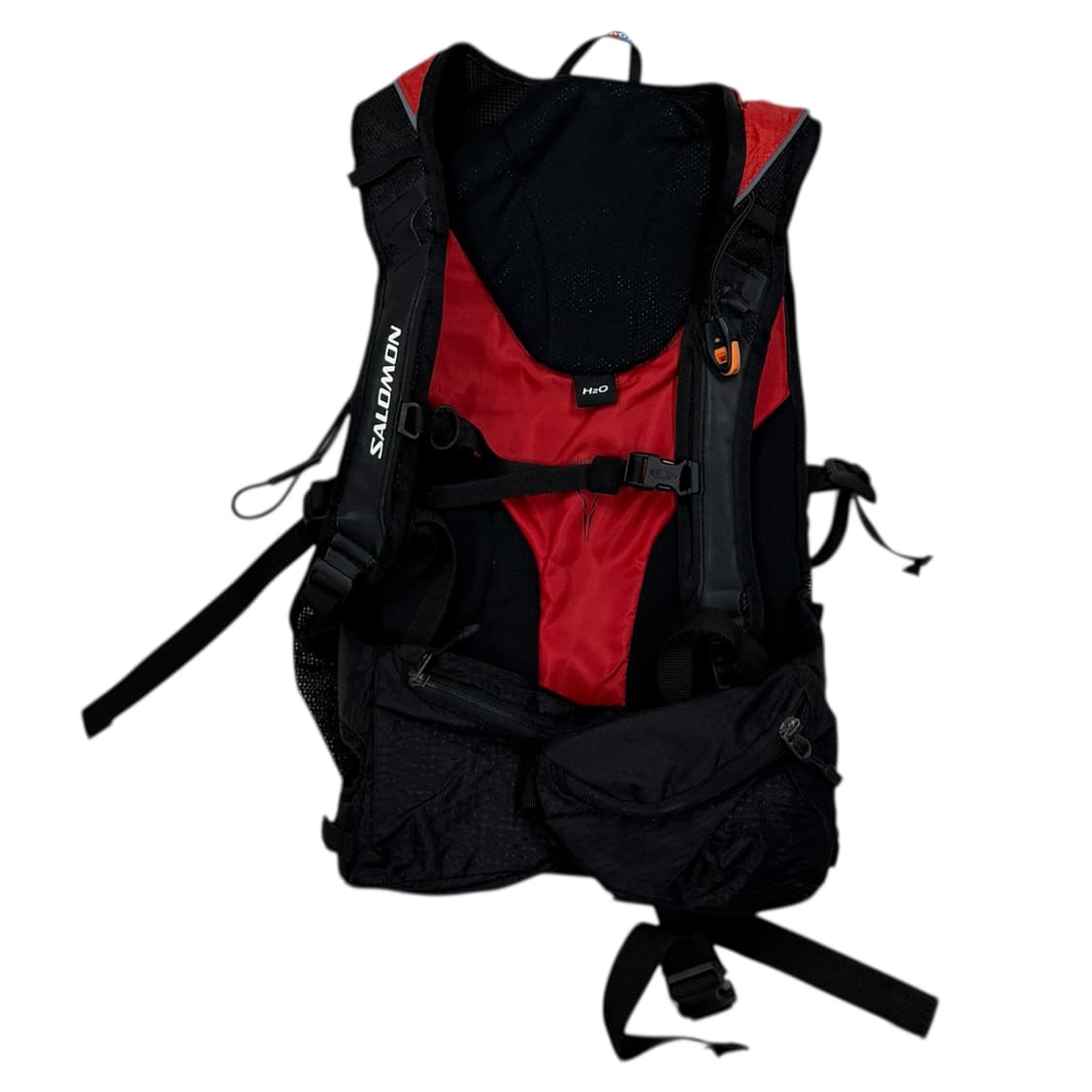 살로몬 빈티지 Y2K 배낭 백팩 가방 레드 블랙 상품이미지3