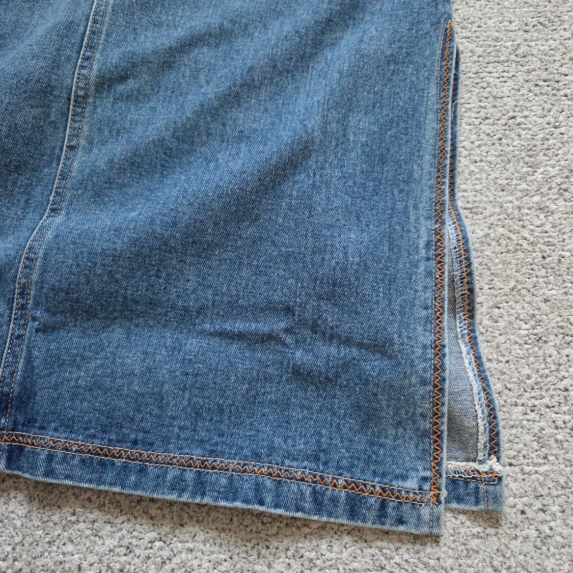 Moonsun 문선 데님 롱 스커트 25-26size 상품이미지6