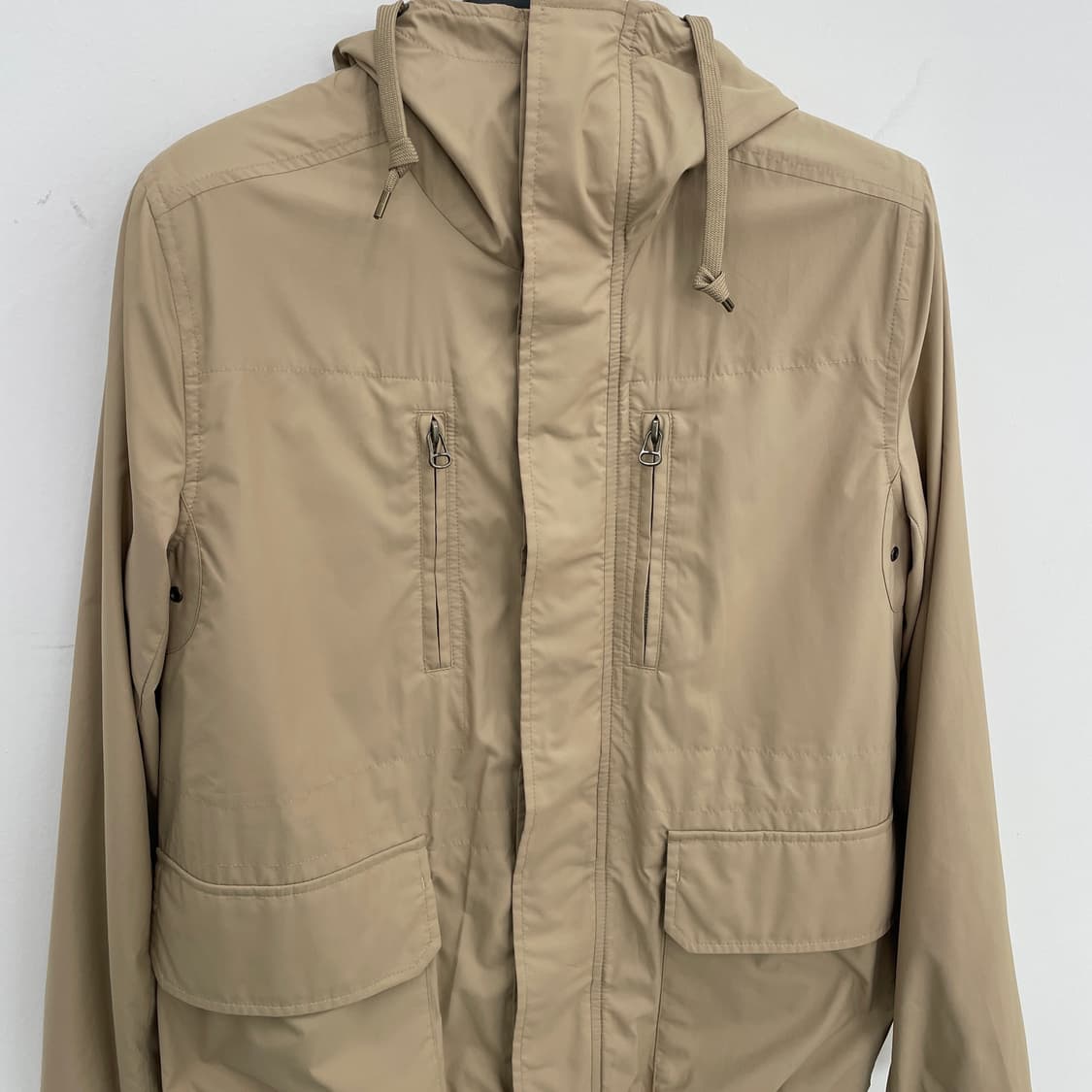 폴로 랄프로렌 베이지 후드 폴리쉥 야상 점퍼 상품이미지3