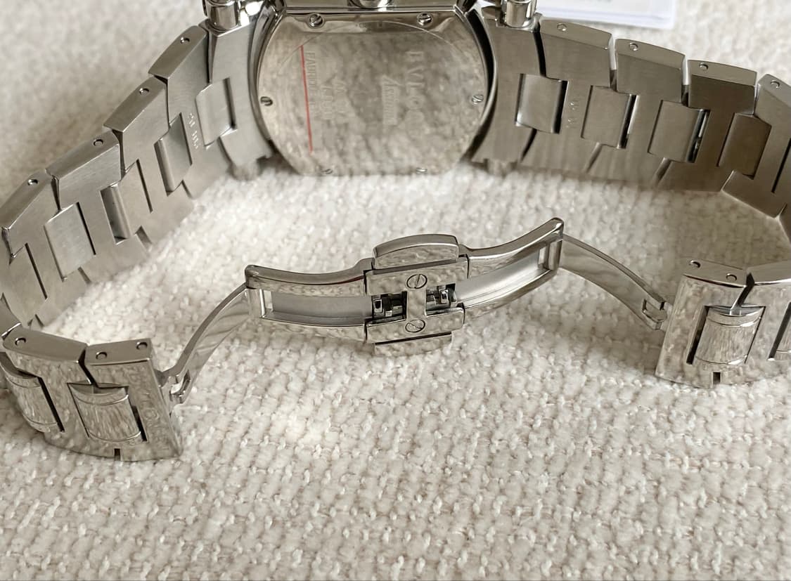 불가리 아시오마 AA39S 39mm 쿼츠 중형 사이즈 스틸(남녀공용) 상품이미지9