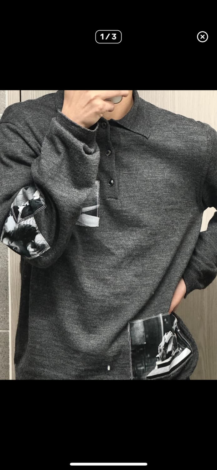 구매)) Takahiromiyashita the soloist 카라 니트 상품이미지1