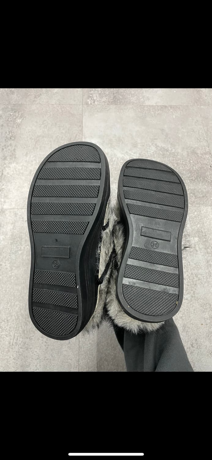 빈티지 퍼 리본 부츠 H1581 상품이미지5