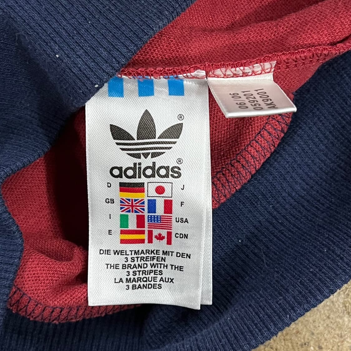 [정품/100] 아디다스 바르셀로나 트랙탑 레드 져지 b13 상품이미지6