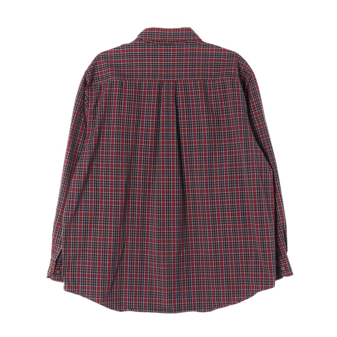 칼하트 체크 셔츠 레드 XL 상품이미지2