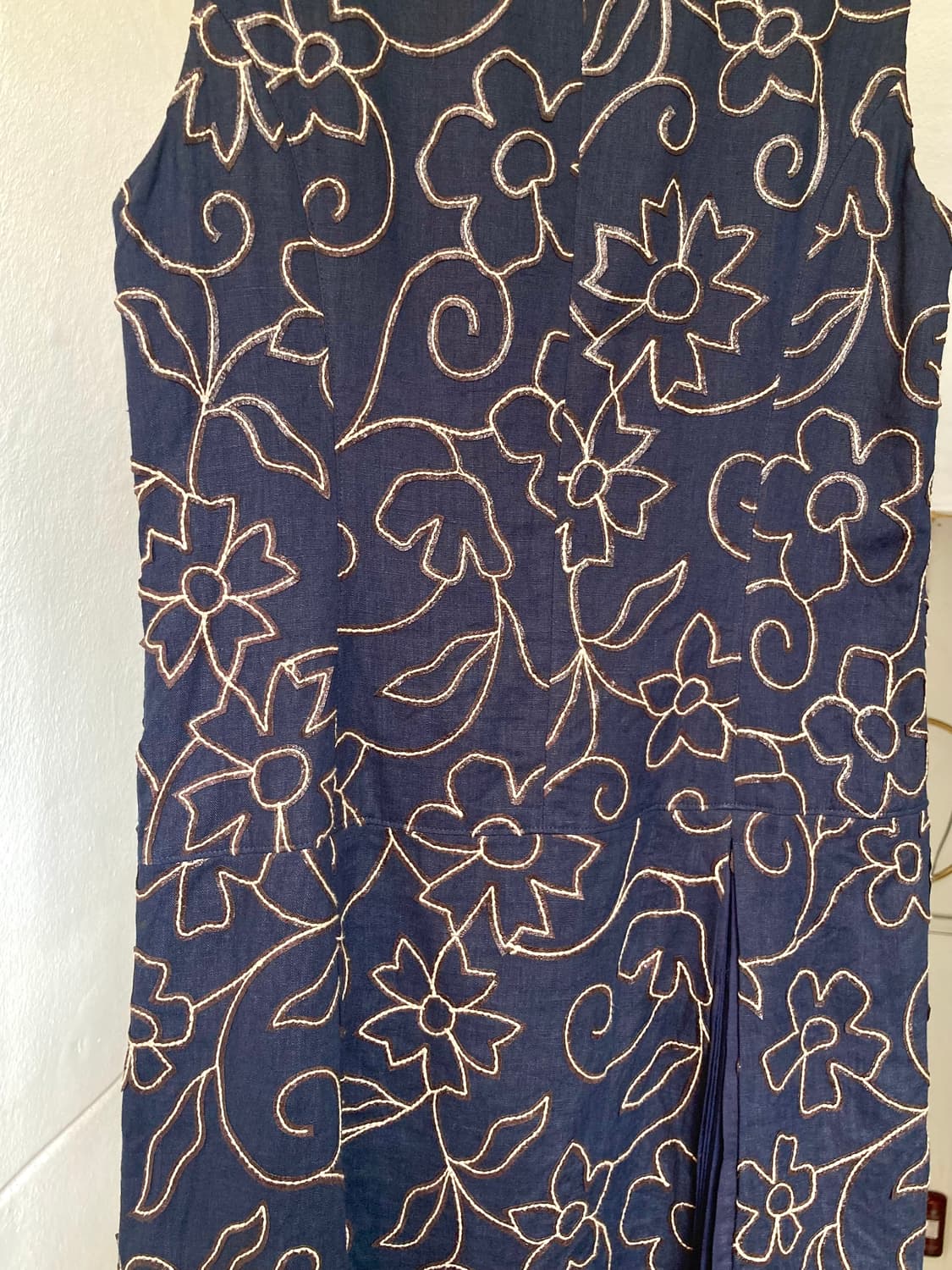 플리츠 디테일 플라워 원피스 상품이미지7