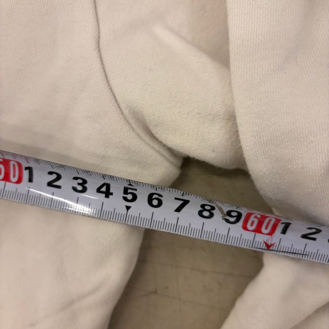 라코스테 빅로고 화이트 후드티 상품이미지5