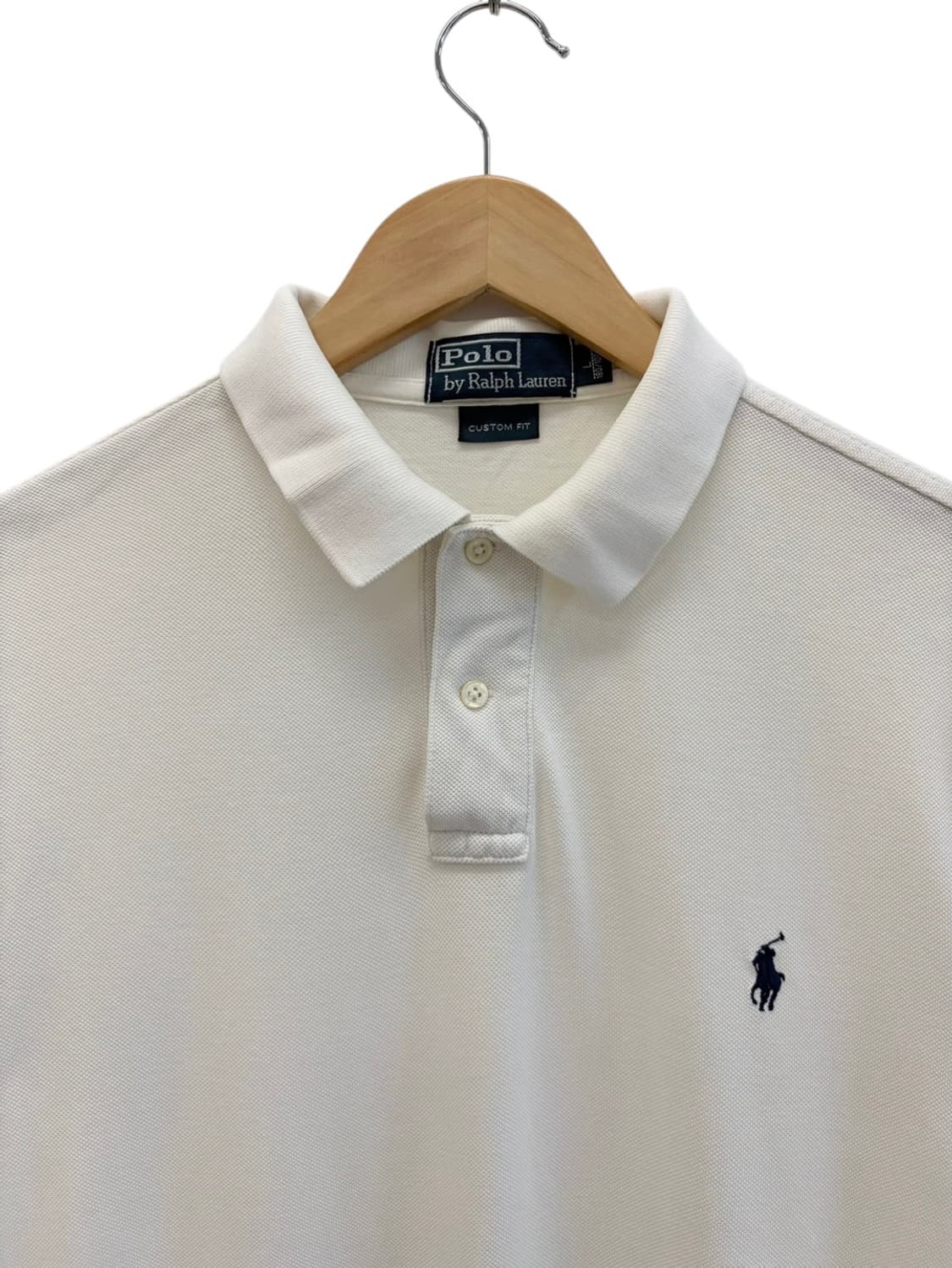 폴로 피케 반팔 화이트 (L) 상품이미지2