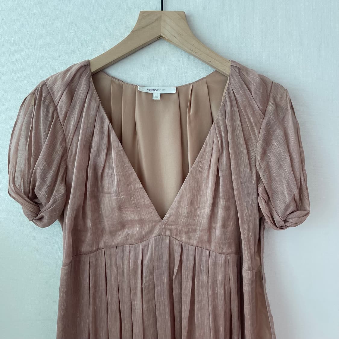 바네사부르노 원피스 핑크 쉬폰 원피스 36 (44) 상품이미지7