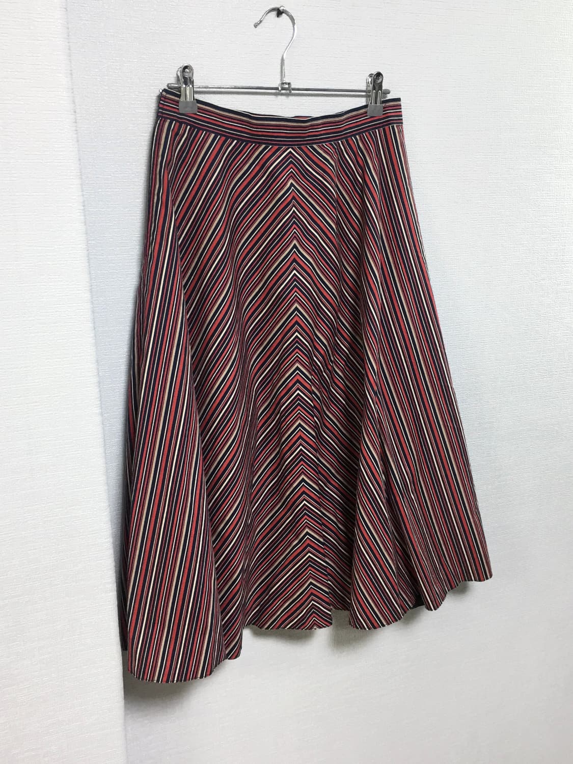 Japanese vintage stripe skirt 상품이미지5