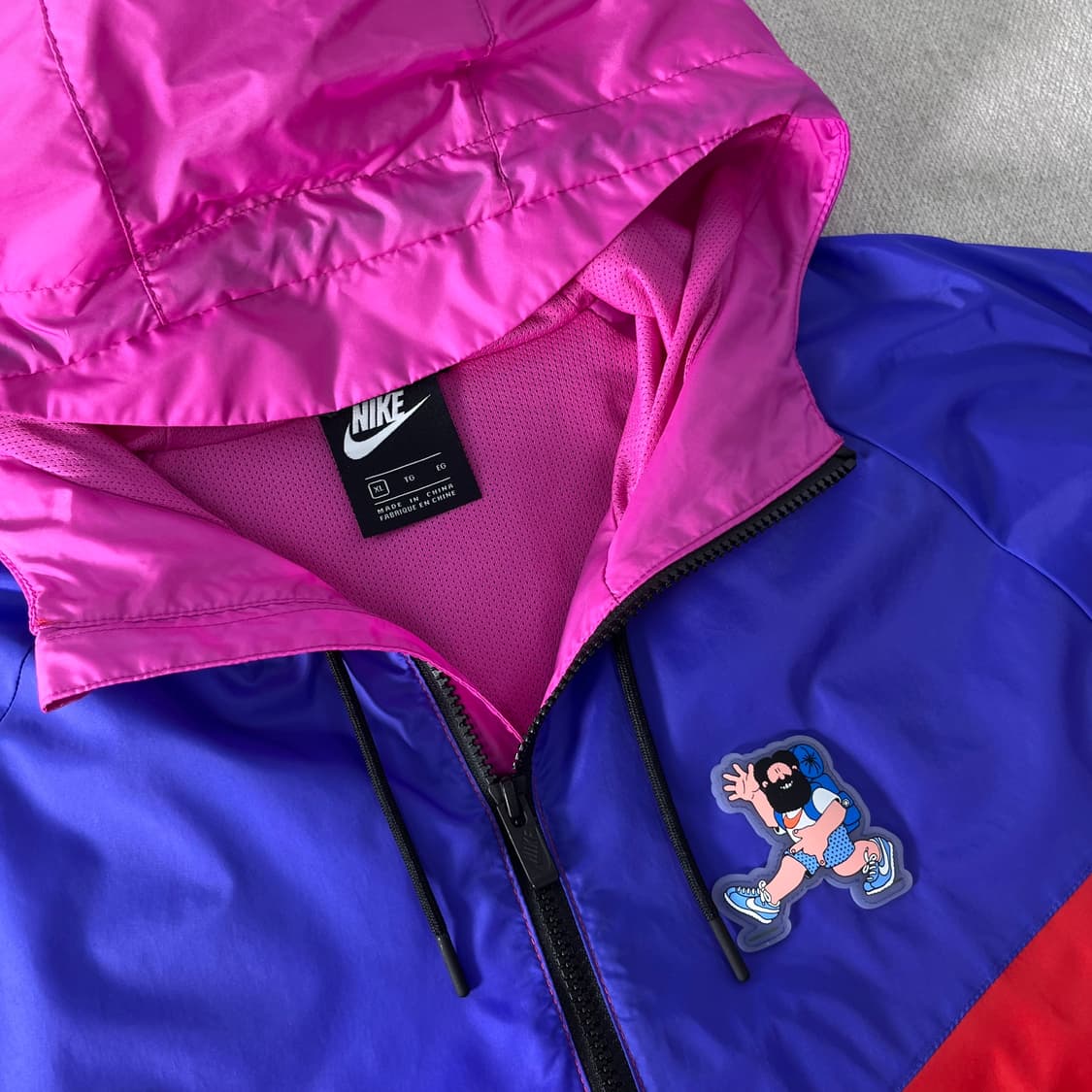 105 나이키 배색 신형 윈드러너 바람막이  상품이미지3