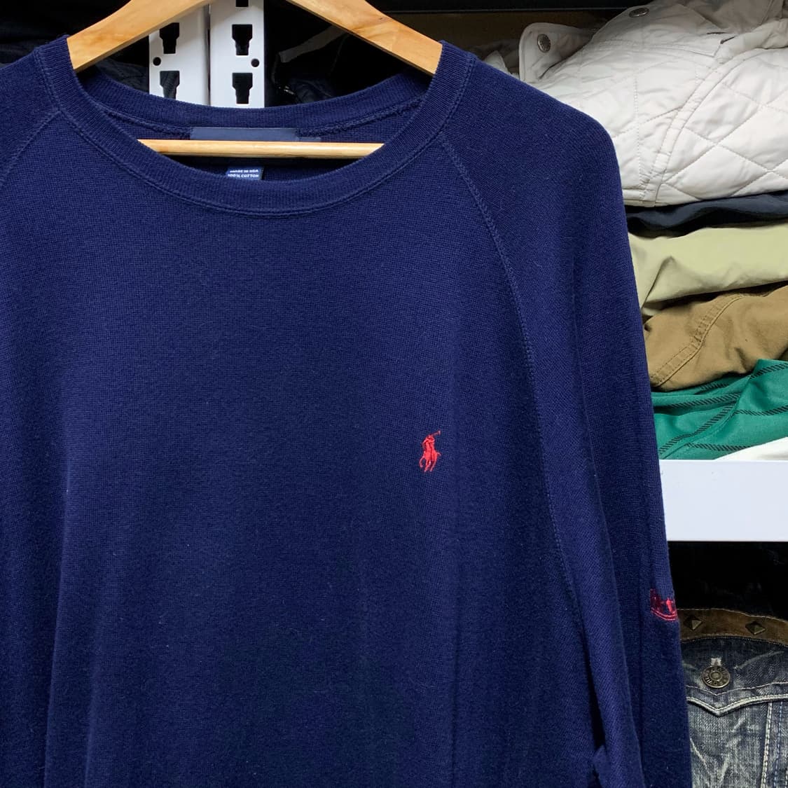 [2XL] 폴로 골프 랄프로렌 래글런 스웻셔츠 Made In USA 상품이미지1