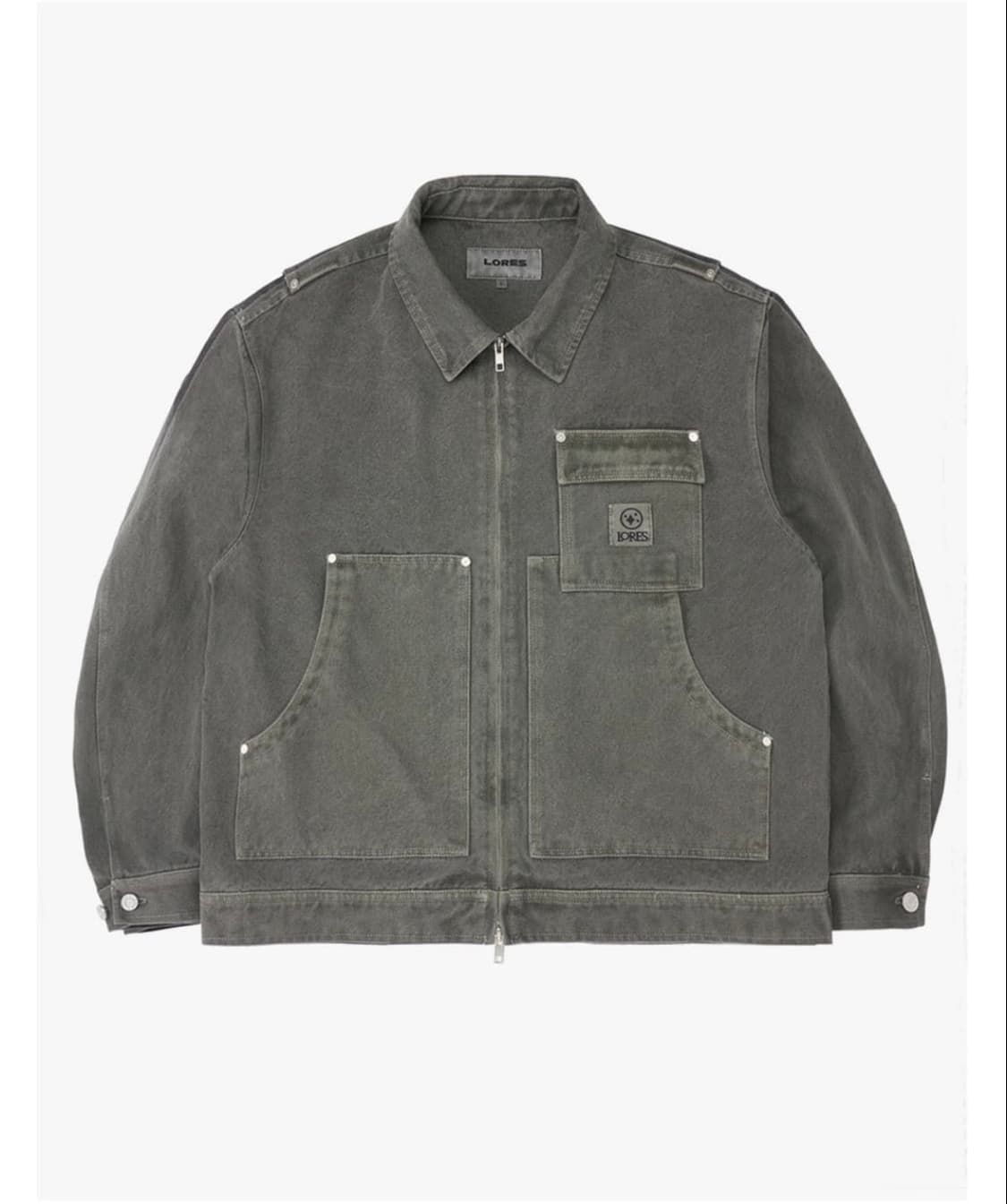 로어즈 lores 데님 워크자켓 m 상품이미지1