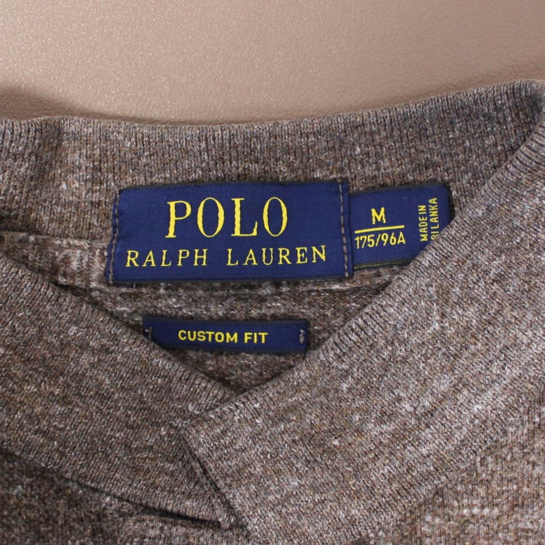 Polo 폴로 랄프로렌 브라운 화이트 포니 PK 상품이미지3