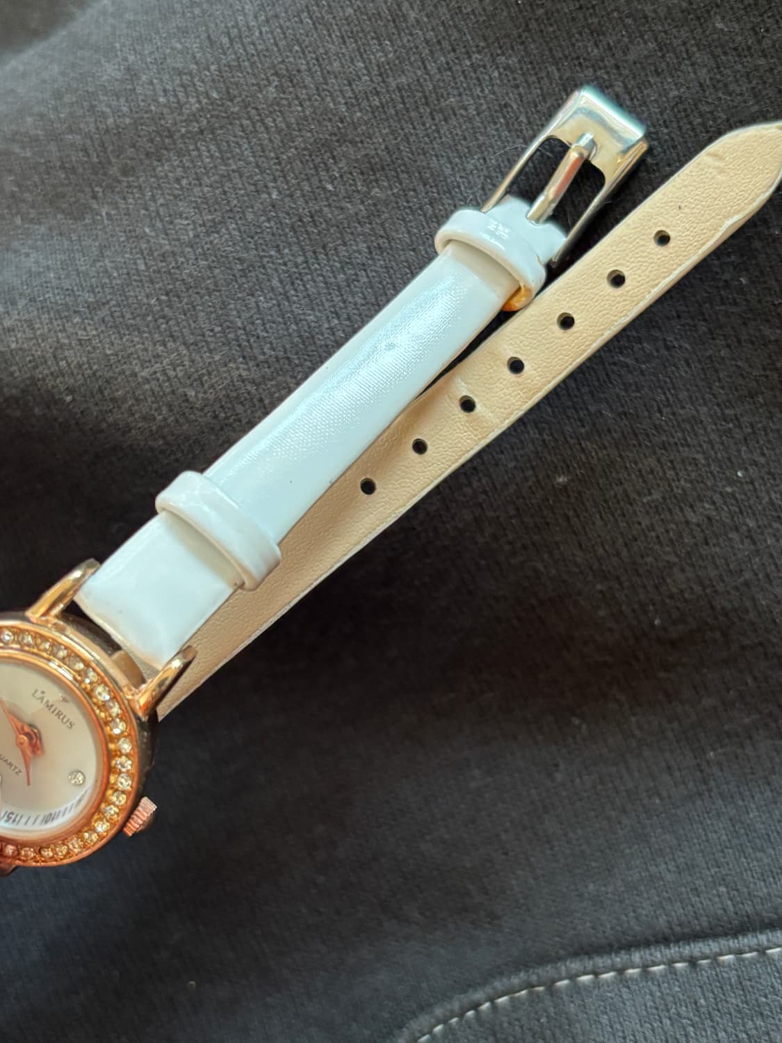 vintage lamirus quartz leather watch  상품이미지5