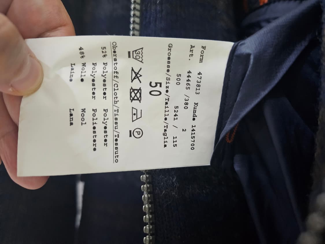 부가티 코트형 자켓100~105 상품이미지10