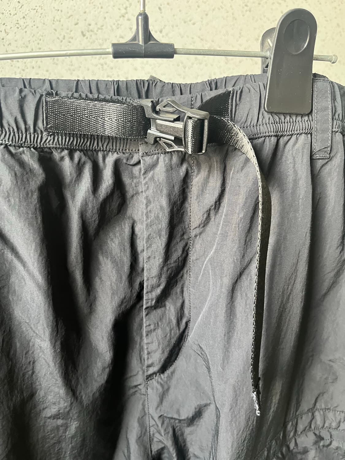 모이프 moif 유니폼 팬츠 블랙 상품이미지3