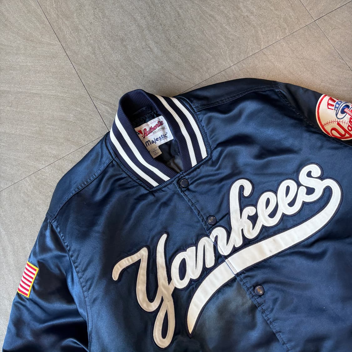 마제스틱 MLB 뉴욕 양키스 스타디움자켓 상품이미지2