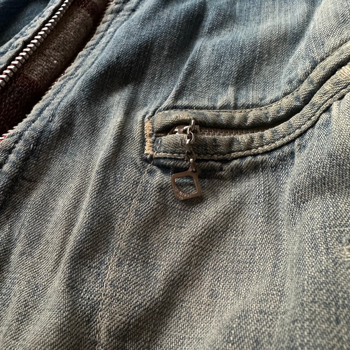 50s Key Imaprial Thrashed Denim Jacket 상품이미지6