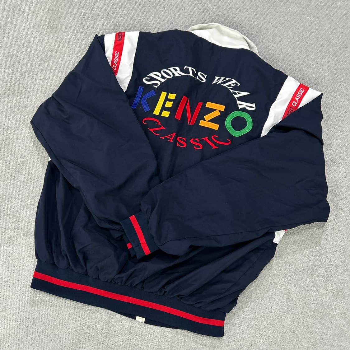 겐조 클래식 네이비 바람막이 자켓 L 상품이미지6