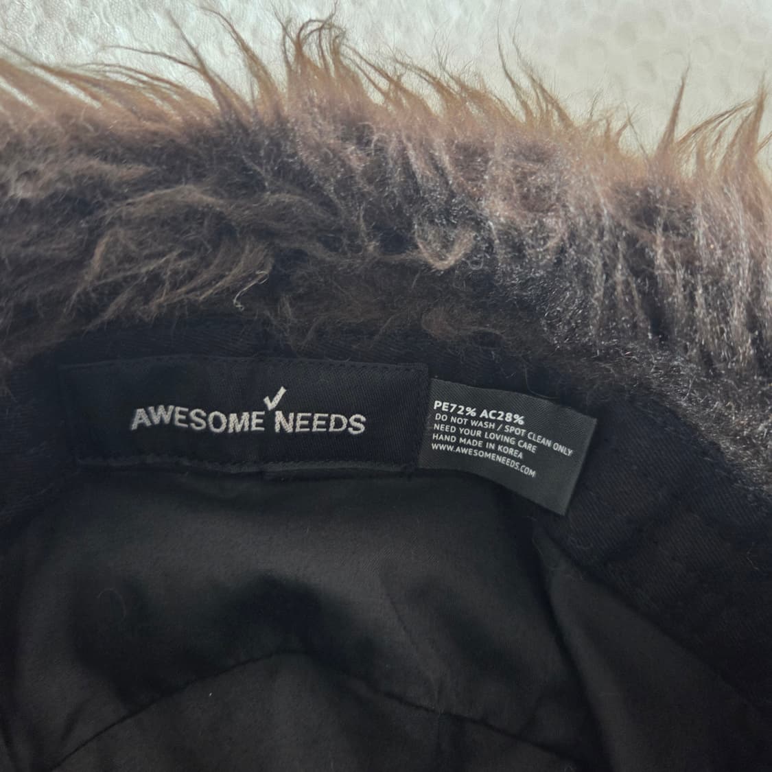 어썸니즈 퍼버킷햇 상품이미지3