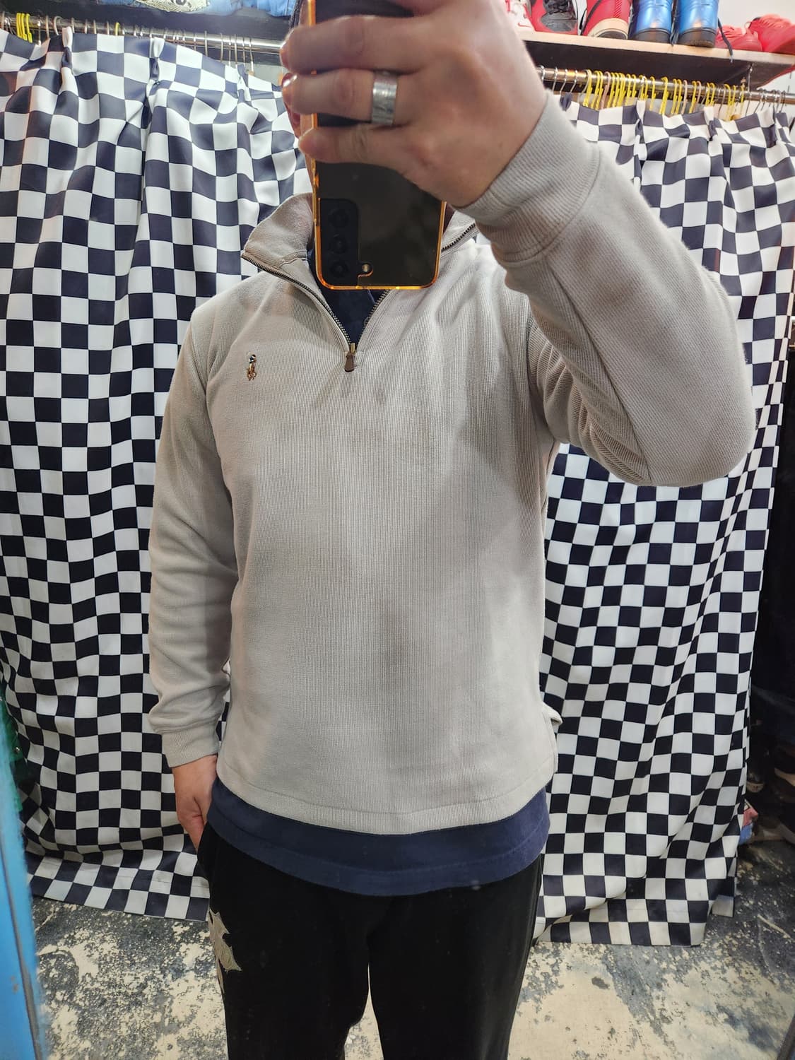 폴로 랄프로렌  반집업 코튼  맨투맨 ESTATE rib
 상품이미지9