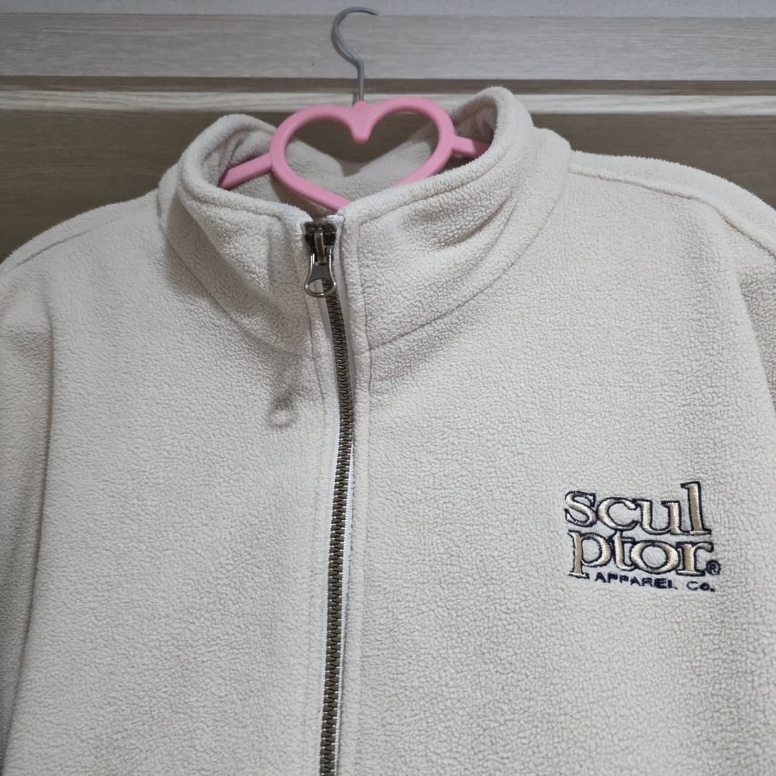 스컬프터 아이보리 플리스 상품이미지2