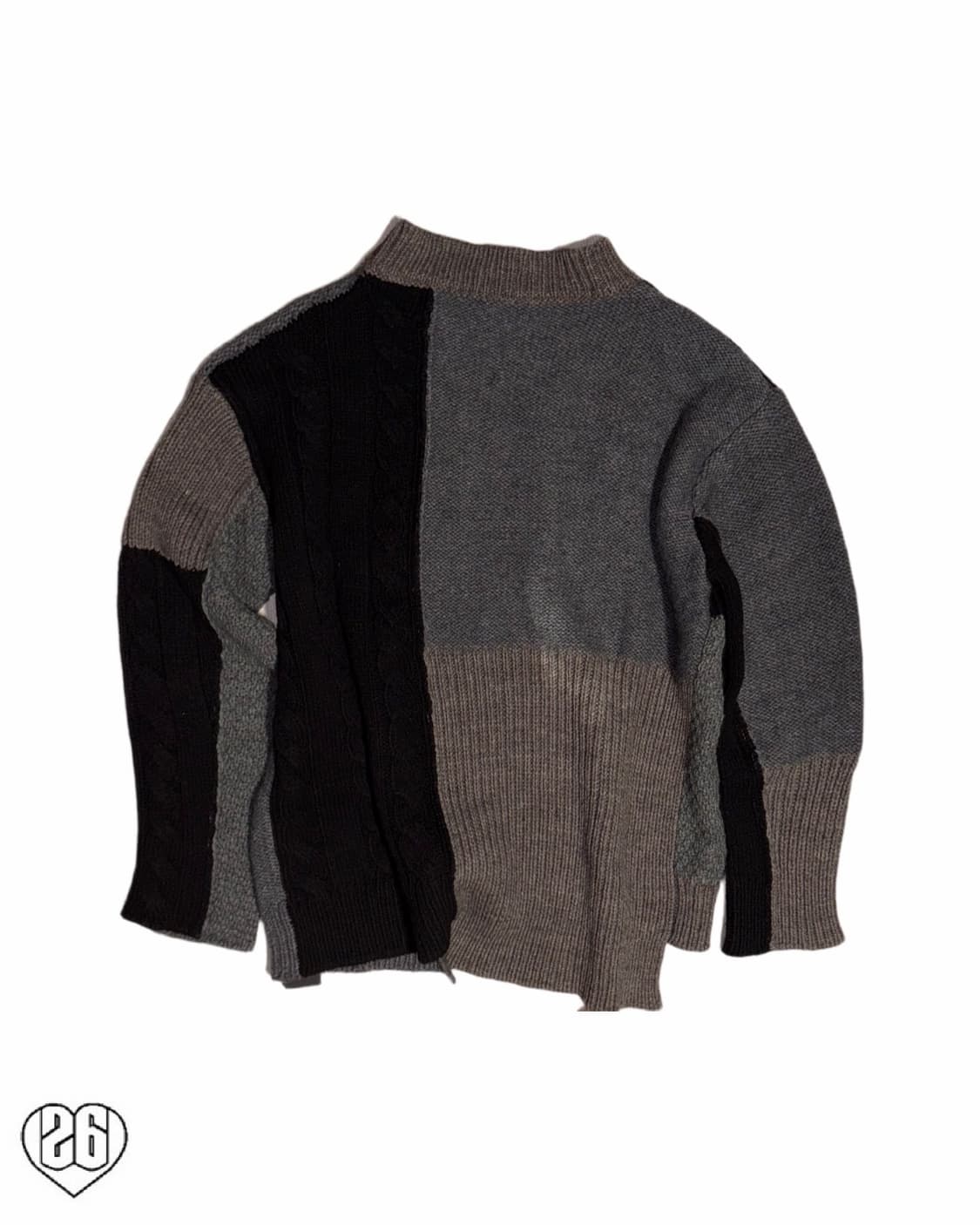 Isamu Katayama  Backlash Patchwork Knit 상품이미지2