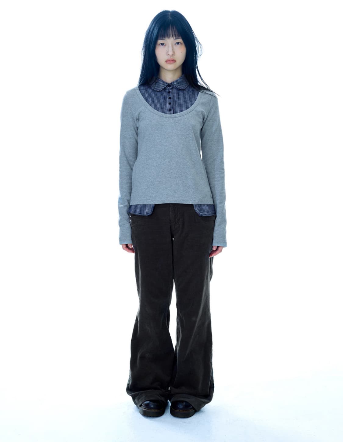 코이세이오 reversible collar long sleeves 상품이미지2