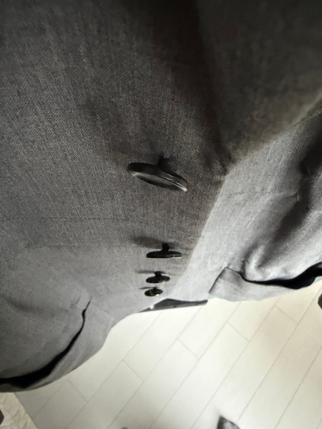 00s 이세이미야케 아카이브 츠모리 치사토 셔링 블레이져 자켓 상품이미지4