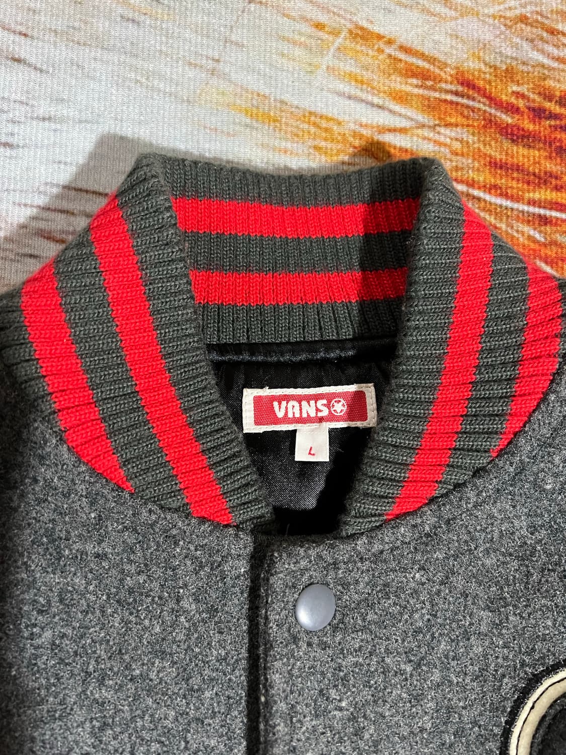 OLD VANS VARSITY JACKET 상품이미지4