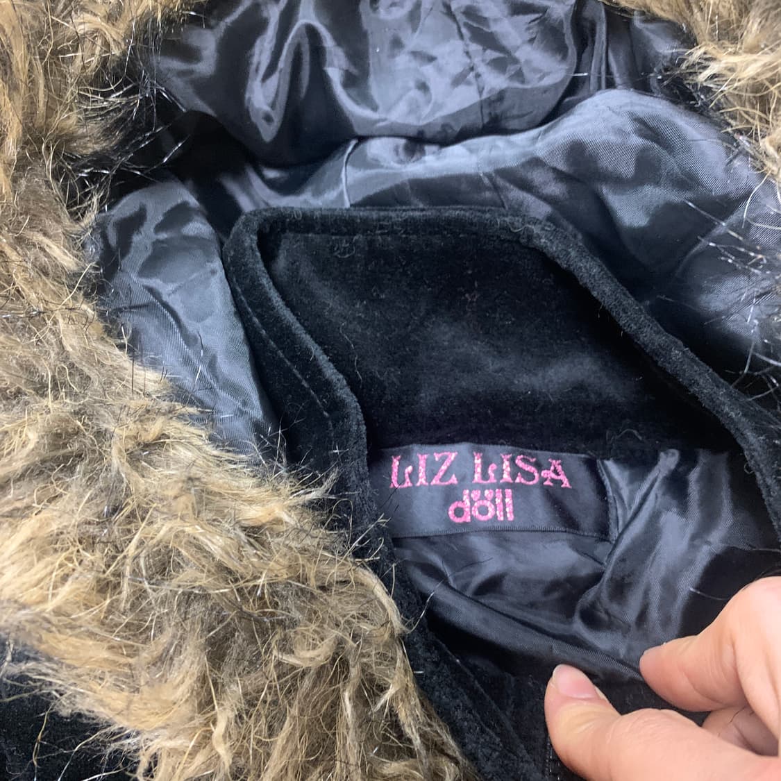 Liz lisa 리즈리사돌 벨루어 후드집업 상품이미지3